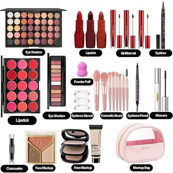 COPY - MISS ROSE M All In One Full Makeup Kit for Women, Multipurpose Makeup Se… - Picture 2 of 6
